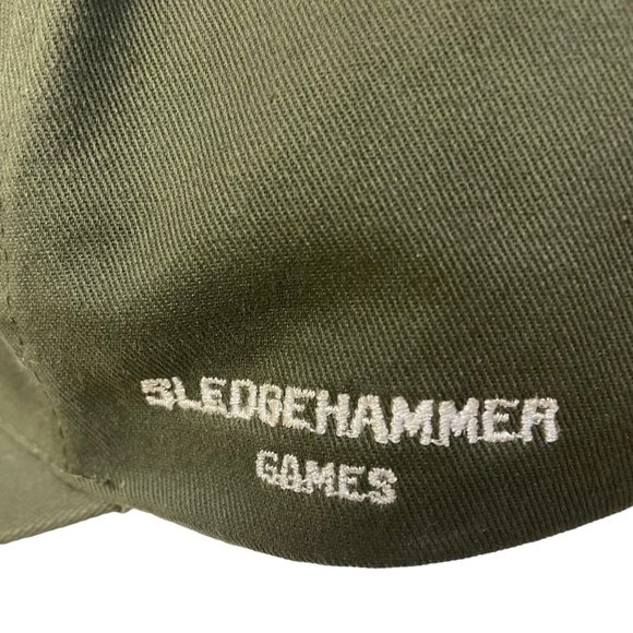 CALL OF DUTY WWII Sledgehammer Games Promotional Adjustable Baseball Cap Hat - Picture 4 of 8
